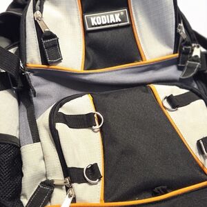 Kodiak Black and Gray Backpack